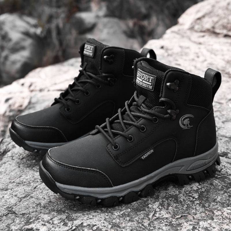 Men's Outdoor Hiking Shoes - Black