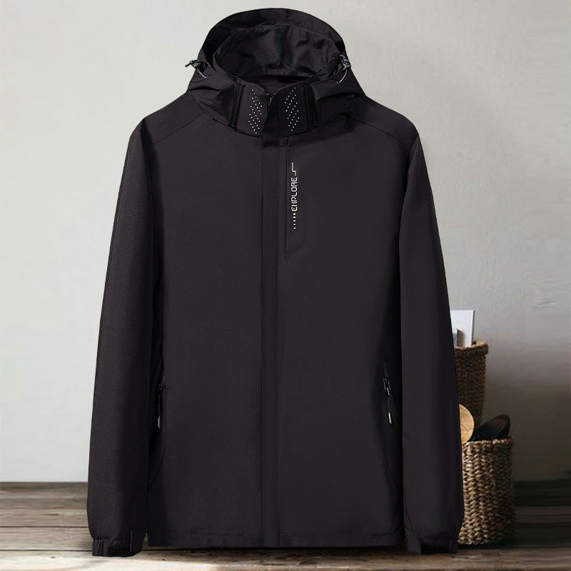 Thin Shell Jacket Waterproof Windbreaker Jacket - Image 8