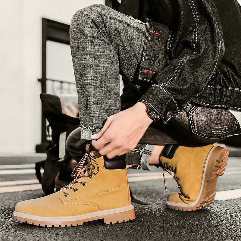 British High-top Boots Outdoor Hiking Shoes